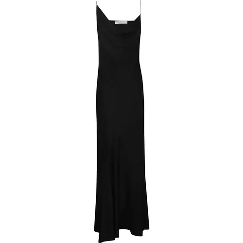 Satin Slip Dress Cowl Neck , female, Sizes: M - Philosophy di Lorenzo Serafini - Modalova