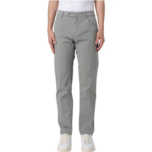 Solid Special PPT STR Pants , male, Sizes: W34, W32, W38 - Incotex - Modalova
