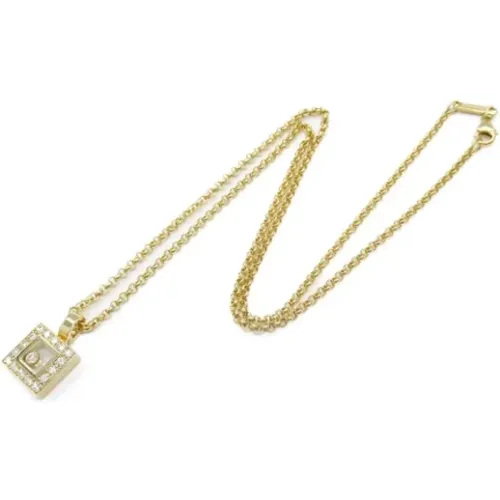 Pre-owned Gold necklaces , female, Sizes: ONE SIZE - Chopard Pre-owned - Modalova