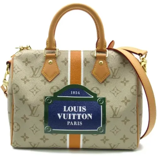 Pre-owned Canvas handbags , female, Sizes: ONE SIZE - Louis Vuitton Vintage - Modalova