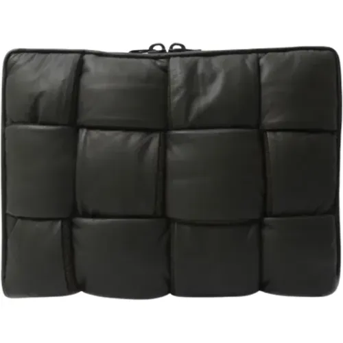 Pre-owned Leather clutches , female, Sizes: ONE SIZE - Bottega Veneta Vintage - Modalova