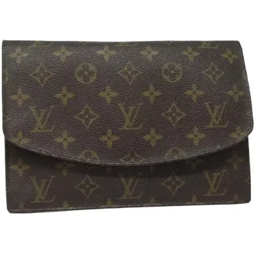 Pre-owned Canvas clutches , female, Sizes: ONE SIZE - Louis Vuitton Vintage - Modalova