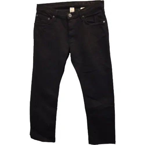 Pre-owned Cotton jeans , female, Sizes: L - Burberry Vintage - Modalova