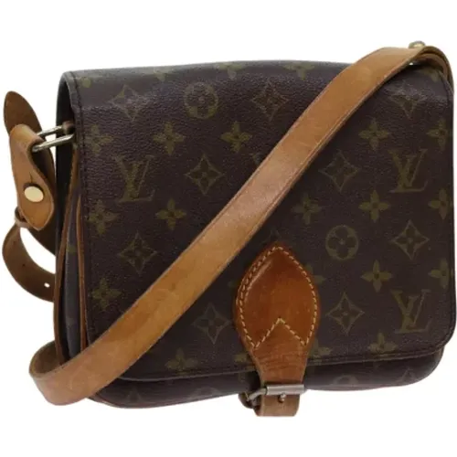 Pre-owned Canvas shoulder-bags , female, Sizes: ONE SIZE - Louis Vuitton Vintage - Modalova