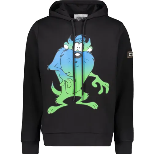 Maxi Print Hoodie , Herren, Größe: 2XL - Iceberg - Modalova