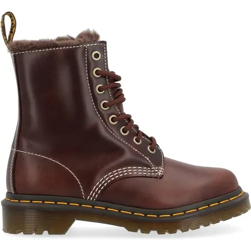 Anfibio 1460 Serena Leather Boot , female, Sizes: 3 UK - Dr. Martens - Modalova