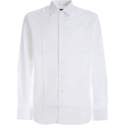 Classic Shirt , male, Sizes: 4XL, 2XL, M, 3XL, XL - Emporio Armani - Modalova