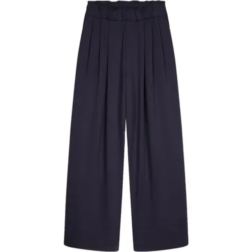 Wide Leg Trousers with Pleat Detailing , male, Sizes: M - Dries Van Noten - Modalova