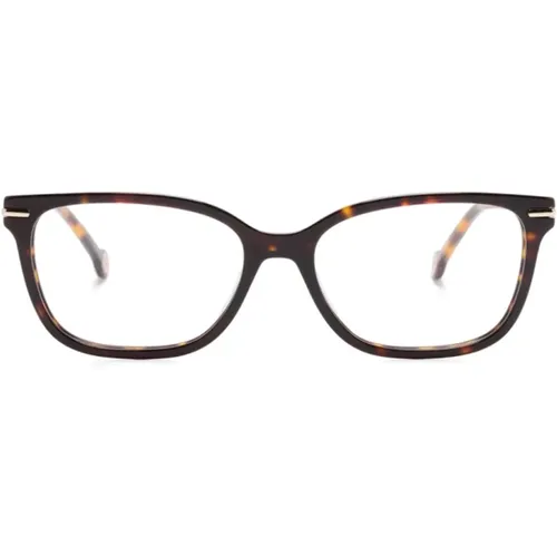 Braun/Havanna Optische Brille,Weiße optische Brille, vielseitig und stilvoll - Carolina Herrera - Modalova