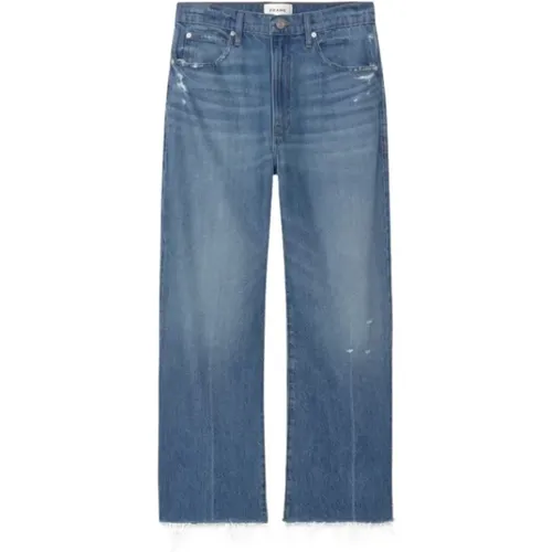 Locker Gerade Jeans , Damen, Größe: W30 - Frame - Modalova
