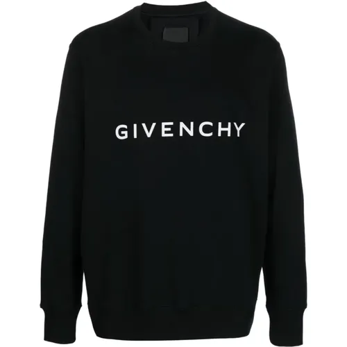 Logo Print Sweatshirt , Herren, Größe: L - Givenchy - Modalova