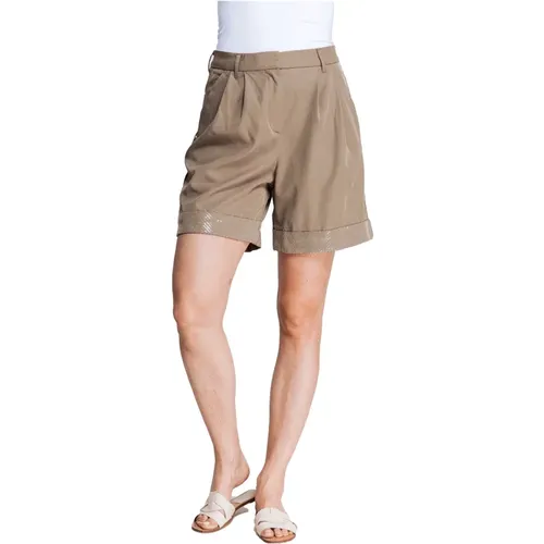 Shorts Braun , female, Sizes: W27, W29, W24, W28, W30, W32, W25 - Zhrill - Modalova