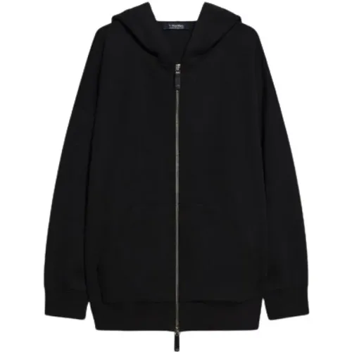 Baumwoll Zip-Up Kapuzenpullover - Max Mara - Modalova