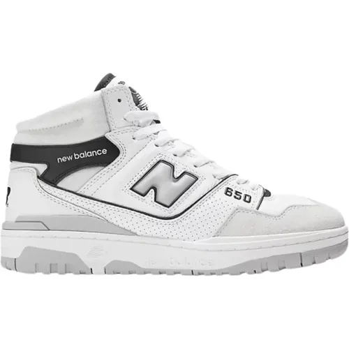 High-Top Sneakers with Grey and Black Details , male, Sizes: 11 UK, 8 1/2 UK, 9 UK - New Balance - Modalova