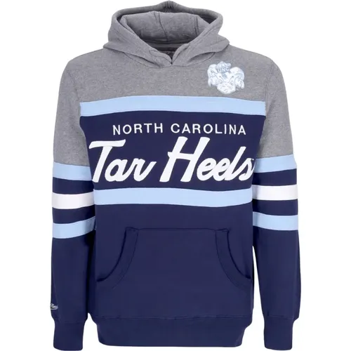 North Carolina Tar Heels Hoodie , Herren, Größe: M - Mitchell & Ness - Modalova