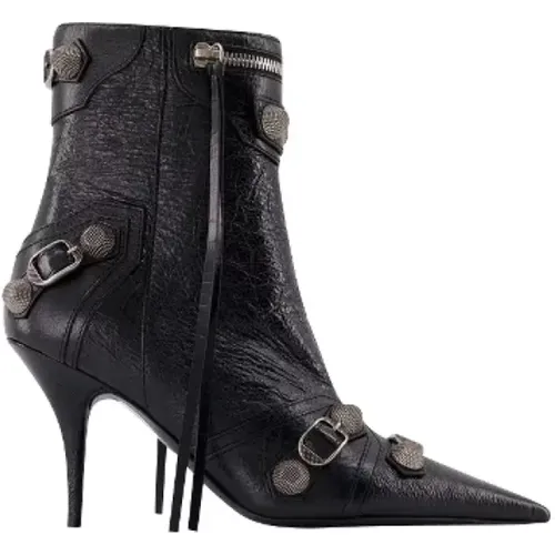 Leather boots , female, Sizes: 7 UK - Balenciaga - Modalova