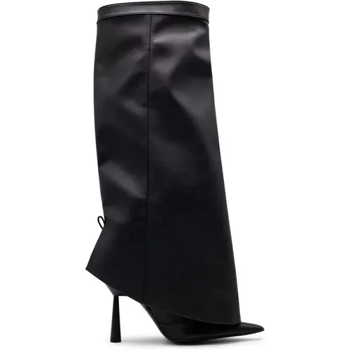 Pointed Toe Buckle Boots , female, Sizes: 4 UK, 5 1/2 UK, 4 1/2 UK, 3 1/2 UK, 8 UK, 6 UK - Gia Borghini - Modalova