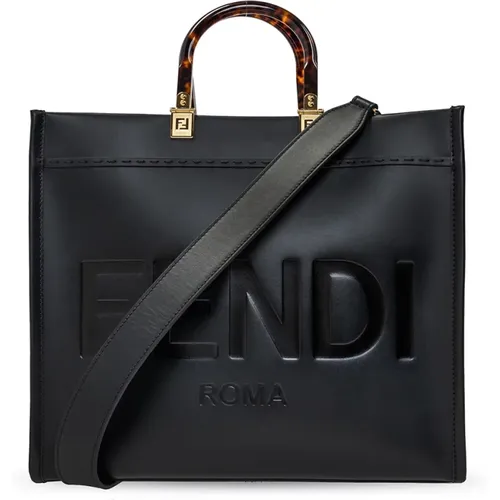 Sunshine shopper bag , female, Sizes: ONE SIZE - Fendi - Modalova