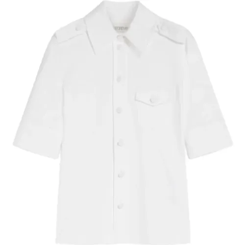 Short Sleeve Shirts , Damen, Größe: XL - SPORTMAX - Modalova