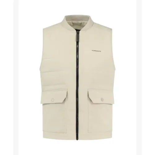 Vest , male, Sizes: M, S, XL - PureWhite - Modalova