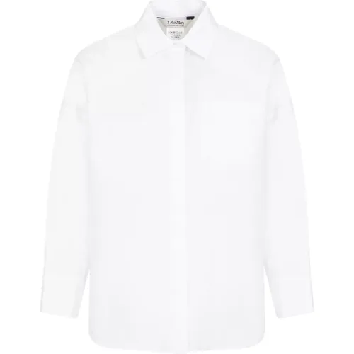 Cotton Shirt Lodola Style , female, Sizes: XS, 2XS - Max Mara - Modalova