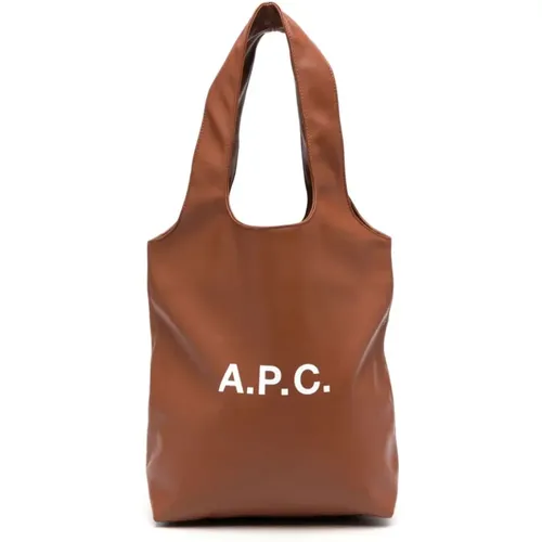 Vertical Tote Bag Unisex , female, Sizes: ONE SIZE - A.p.c. - Modalova