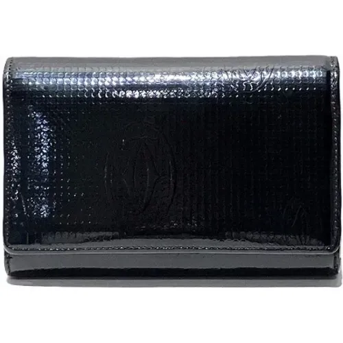 Pre-owned Leather wallets , female, Sizes: ONE SIZE - Cartier Vintage - Modalova