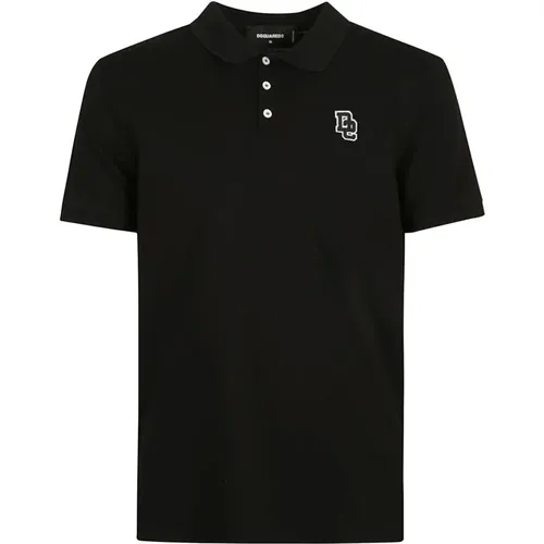 Tennis Fit Polo T-shirts and Polos , male, Sizes: S, L, XL, M, 2XL - Dsquared2 - Modalova