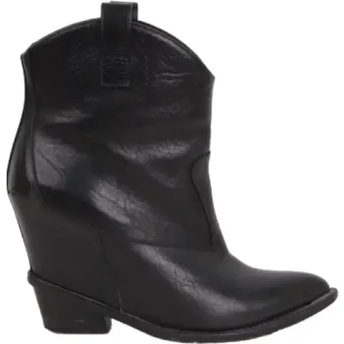 Pre-owned Leather boots , female, Sizes: 5 UK - Giuseppe Zanotti Pre-owned - Modalova