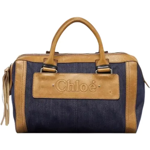 Pre-owned Denim handbags , female, Sizes: ONE SIZE - Chloé Pre-owned - Modalova