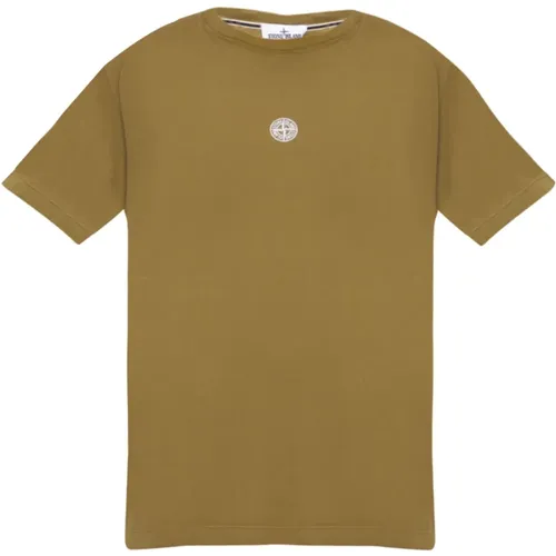 T-Shirts und Polos im Militärstil , Herren, Größe: XL - Stone Island - Modalova