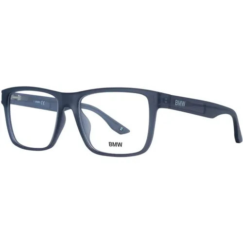 Quadratische Brille Unisex Schwarzer Kunststoffrahmen - BMW - Modalova