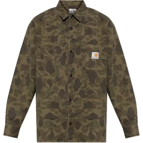 Hemd mit Moro-Muster , unisex, Größe: 2XL - Carhartt WIP - Modalova