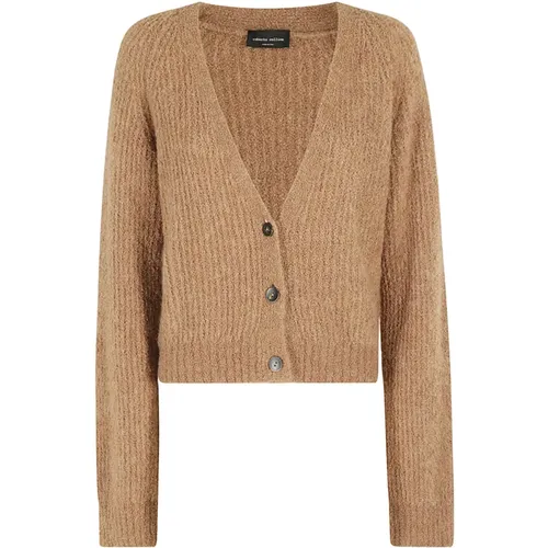 Boucle English Cardigan - Roberto Collina - Modalova