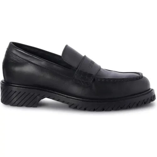 Flat shoes , male, Sizes: 8 UK, 6 UK, 10 UK, 9 UK - Off White - Modalova