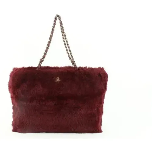Vintage Fur Tote Bag , female, Sizes: ONE SIZE - Chanel Vintage - Modalova