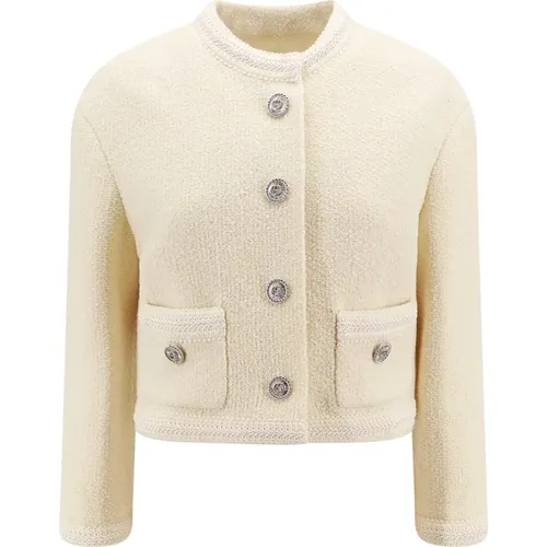 Wool Blazer with Metal Buttons , female, Sizes: M, XS - Gucci - Modalova