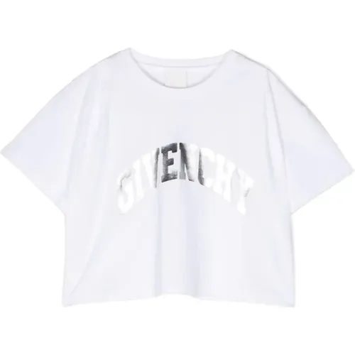 Mädchen T-Shirt mit Logo-Print - Givenchy - Modalova