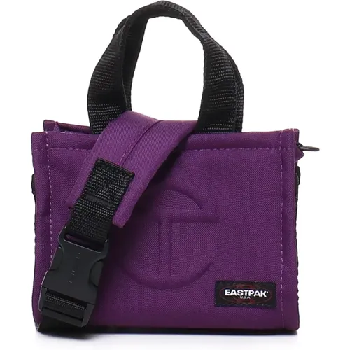 Relief Logo Shoulder Bag , female, Sizes: ONE SIZE - Eastpak - Modalova