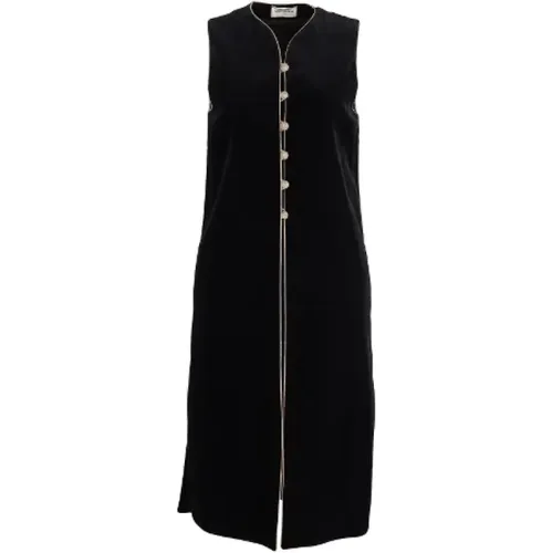 Pre-owned Cotton dresses , female, Sizes: M - Yves Saint Laurent Vintage - Modalova