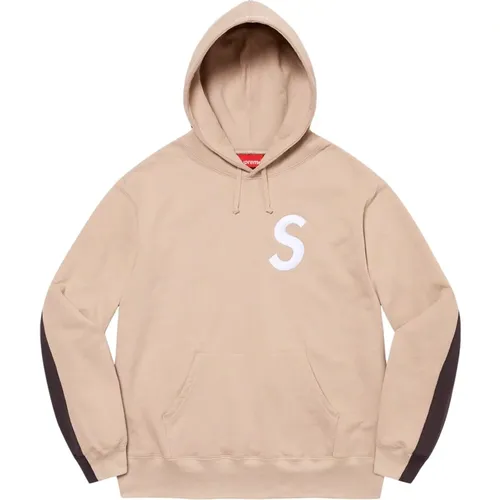 Limited Edition S Logo Split Hoodie , male, Sizes: L, XL, S - Supreme - Modalova