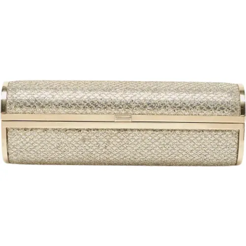 Pre-owned Stoff clutches - Jimmy Choo Pre-owned - Modalova