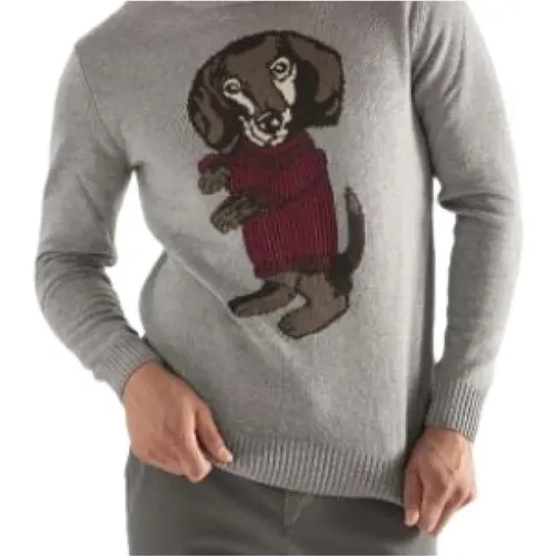 Men Clothing Sweatshirt Grey Aw21 - Harmont & Blaine - Modalova
