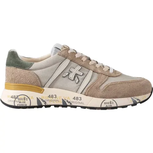 Elegant Sneakers with Leather Details , male, Sizes: 10 UK, 12 UK, 7 UK, 11 UK, 6 UK, 9 UK, 8 UK - Premiata - Modalova