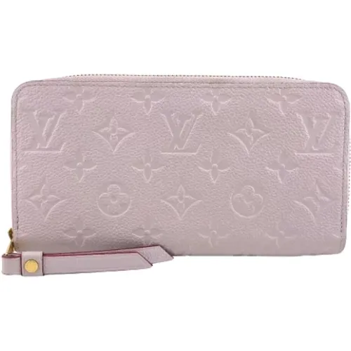 Pre-owned Leather wallets , female, Sizes: ONE SIZE - Louis Vuitton Vintage - Modalova