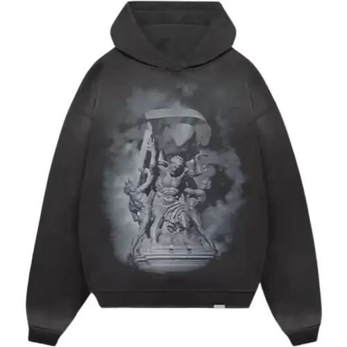 Atlas Print Hoodie, Grau REPRESENT - REPRESENT - Modalova