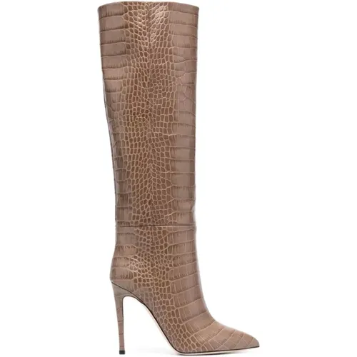 Elegant Stiletto High Boots , female, Sizes: 5 1/2 UK, 4 1/2 UK, 4 UK, 6 UK, 3 UK, 5 UK, 7 UK - Paris Texas - Modalova