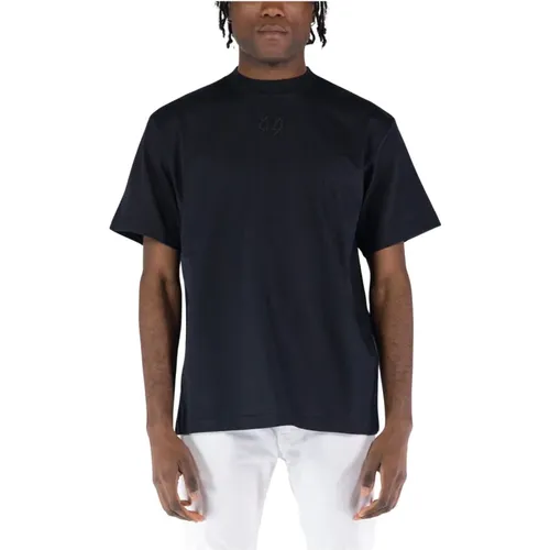 Stylish Enemy T-Shirt for Men , male, Sizes: M, S, L, XL - 44 Label Group - Modalova