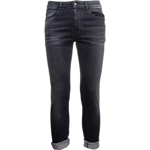 Red Stonewash Denim Jeans , male, Sizes: W29 - Marcelo Burlon - Modalova