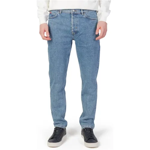 Mens Tapered Jeans , male, Sizes: W33 L32, W36 L34, W34 L32 - Hugo Boss - Modalova
